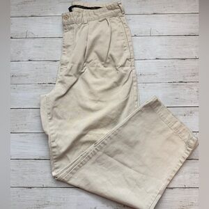 Polo Ralph Lauren Polo Chino Pants Mens 36x30 Khaki Classic Fit Beige Casual